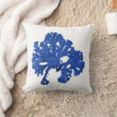 青い海藻いいえ9航海のな芸術の装飾 クッション (ブランケット)