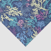 青い海藻 薄葉紙 (詳細)