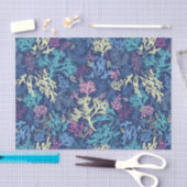 青い海藻 薄葉紙 (クラフト)