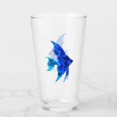 青い海魚 タンブラーグラス (裏面)