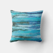 青い海 クッション (裏面)