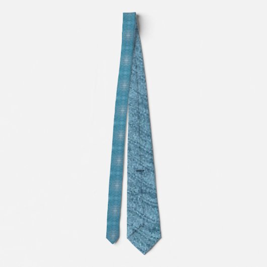 青い海 ネクタイ (裏面)