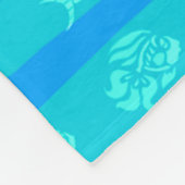 青い海 フリースブランケット (角)