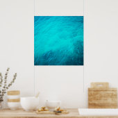 青い海 ポスター (キッチン)