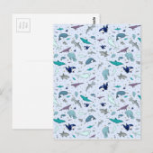 青い海 ポストカード (正面/裏面)