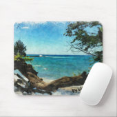 青い海 マウスパッド (マウス)