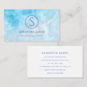 青い海 名刺 (正面/裏面)