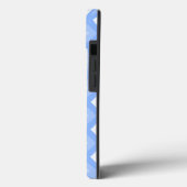 青い淡い色のダイヤモンドパターンCase-Mate iPhoneケース Case-Mate iPhoneケース (裏面 / 左)