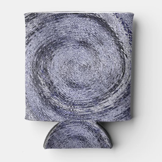 青い渦巻き 缶クーラー (正面)