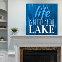 青い湖の木の方が命航海のだ