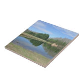 青い湖 タイル (側面)