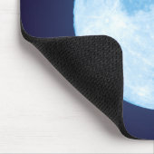 青い満月のマウスパッド マウスパッド (コーナー)