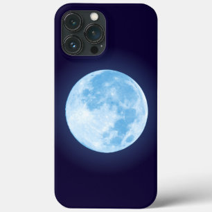 青い満月の電話箱 iPhone 13 PRO MAXケース