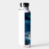 青い滝 ウォーターボトル (右面)