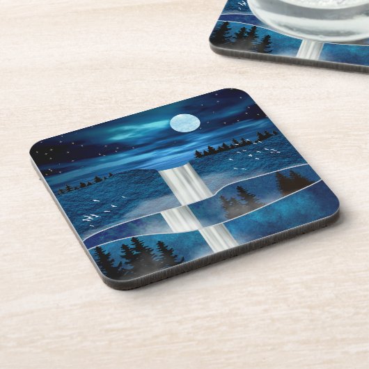 青い滝 コースター (左側)