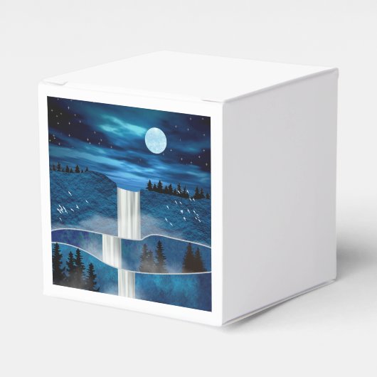 青い滝 フェイバーボックス (正面サイド)