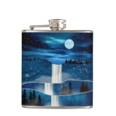 青い滝 フラスク (正面)