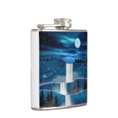 青い滝 フラスク (右)