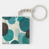 青い滴り キーホルダー (裏面)