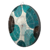 青い滴り ダーツボード (正面右)