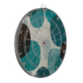 青い滴り ダーツボード (正面左)