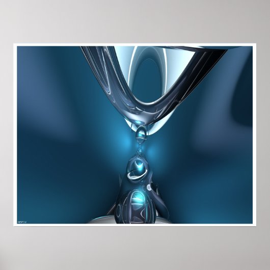 青い滴 ポスター (正面)