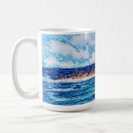 青い灯台 コーヒーマグカップ