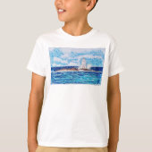 青い灯台 Tシャツ (正面)
