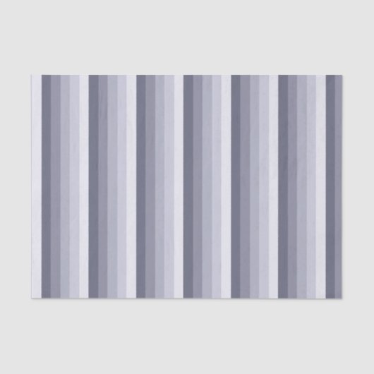 青い灰色の影のストライプ 薄葉紙 (正面)