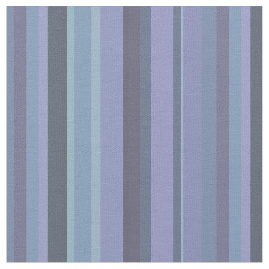 青い灰色の水平のストライプ ファブリック (クローズアップ)