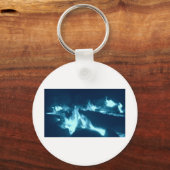 青い炎 キーホルダー (正面)