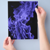 青い炎 チラシ (手)