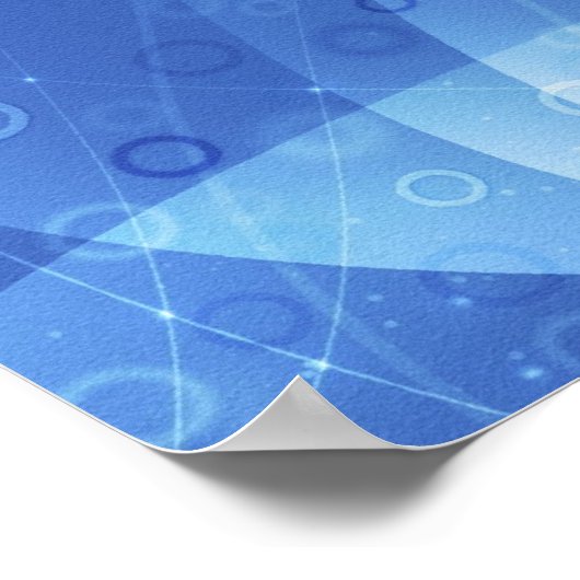 青い炎 ポスター (角)