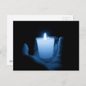 青い炎 ポストカード (正面/裏面)