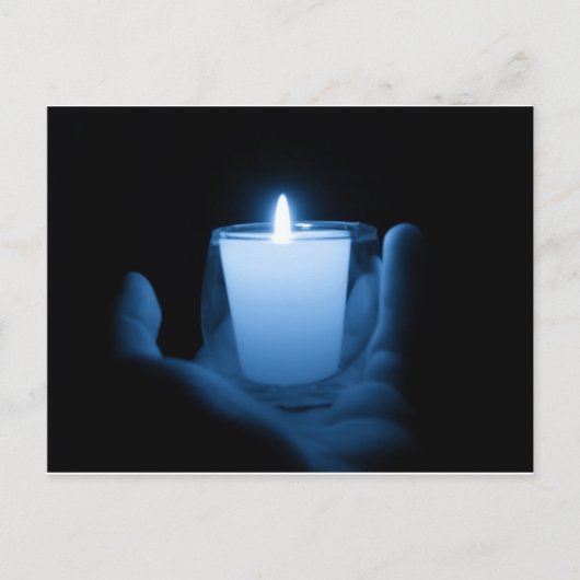 青い炎 ポストカード (正面)