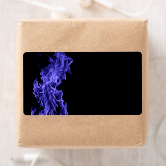 青い炎 ラベル (インサイチュ)