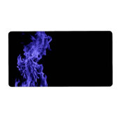 青い炎 ラベル (正面)