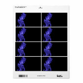 青い炎 ラベル (フルシート)