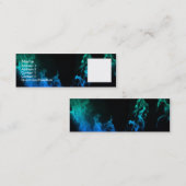 青い炎II スキニー名刺 (正面/裏面)