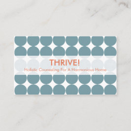 青い点の名刺 名刺