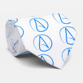 青い無神論者A ネクタイ (ロール)