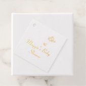 青い熊と風船のシャワーのお気に入り フェイバータグ (箱)