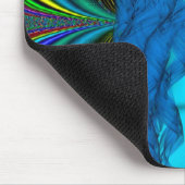 青い熟考 マウスパッド (コーナー)