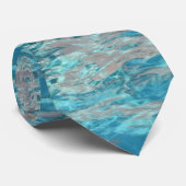 青い熱帯水 ネクタイ (ロール)