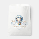 「青い熱気球ありがとう フェイバーバッグ (正面)