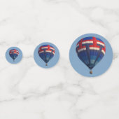 青い熱気球 コンフェッティ (裏面)