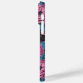 青い牡丹とレンチ Case-Mate iPhoneケース (裏面 / 左)