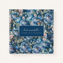 青い牡丹のフローラ私の娘の形見への手紙