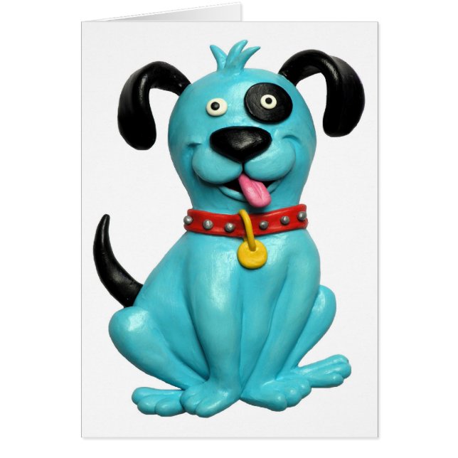 青い犬 (正面)