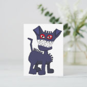 青い犬 ポストカード (スタンド正面)